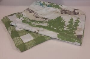 Modern Southern Home Pillow Shams Wild Animals & Gingham 21x26